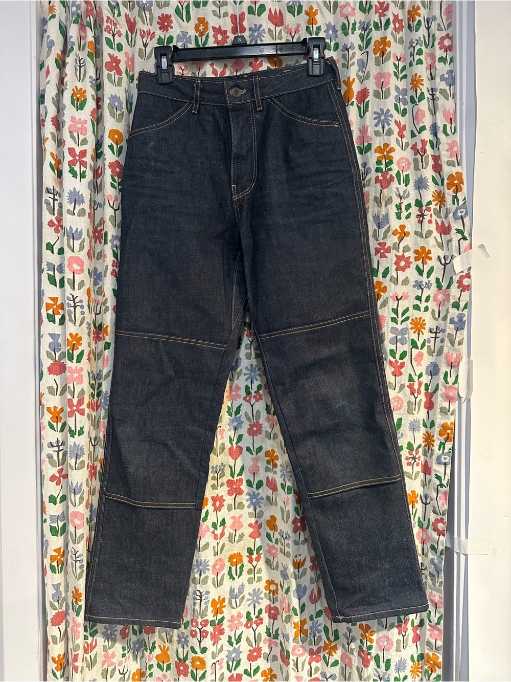 GAMINE Women’s Sargent Dungarees: Straight-Leg Jeans